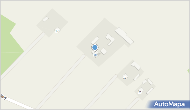 Śródborze, Śródborze, 18, mapa Śródborze