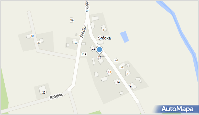 Śródka, Śródka, 12, mapa Śródka