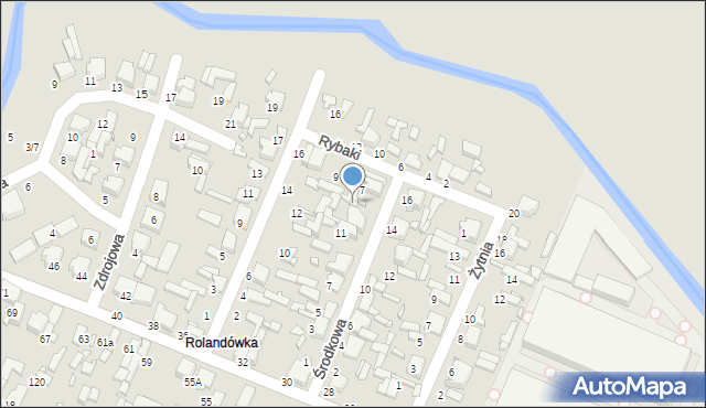 Tomaszów Mazowiecki, Środkowa, 15, mapa Tomaszów Mazowiecki