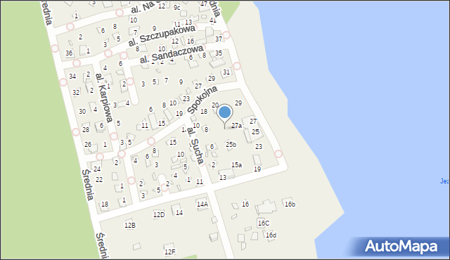 Turawa, Średnia, 27b, mapa Turawa