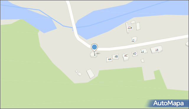 Augustów, Studzieniczna, 4, mapa Augustów