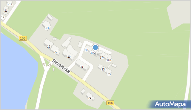 Barlinek, Strzelecka, 37/3, mapa Barlinek