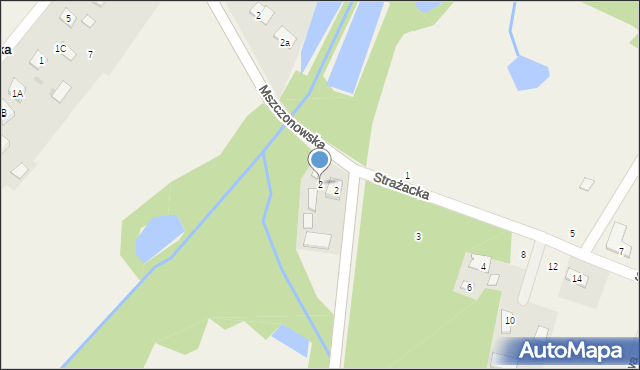 Bartoszówka, Strażacka, 2, mapa Bartoszówka