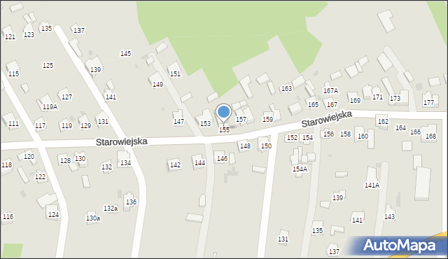 Blachownia, Starowiejska, 155, mapa Blachownia