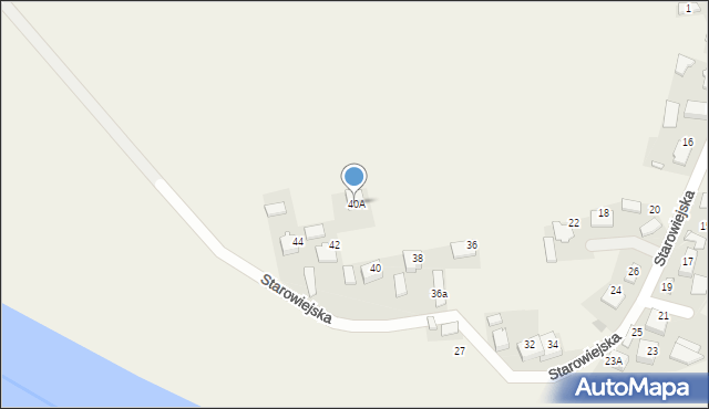 Bobrek, Starowiejska, 40A, mapa Bobrek