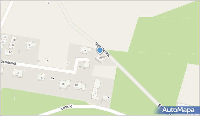 Bojano, Strzelanka, 10, mapa Bojano