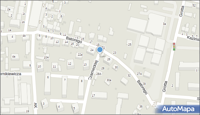 Busko-Zdrój, Stefana Batorego, 26a, mapa Busko-Zdrój