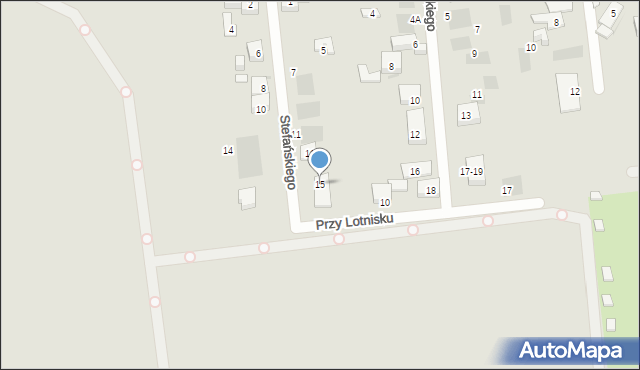 Bydgoszcz, Stefańskiego Walentego, 15, mapa Bydgoszczy