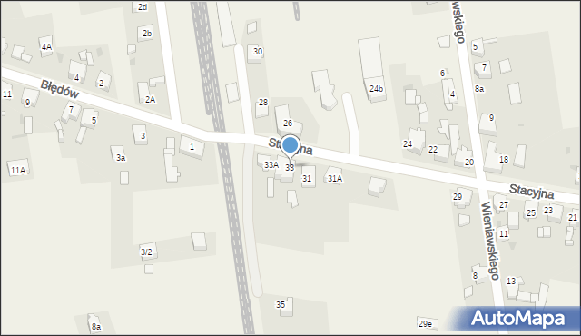 Chełm Śląski, Stacyjna, 33, mapa Chełm Śląski