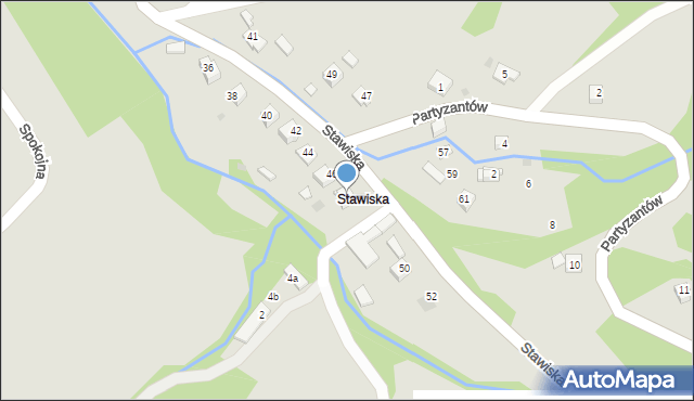 Ciężkowice, Stawiska, 48, mapa Ciężkowice