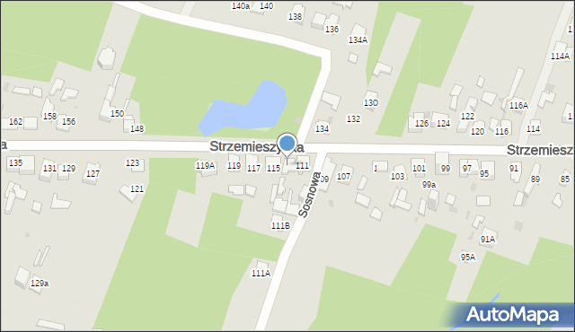 Dąbrowa Górnicza, Strzemieszycka, 113, mapa Dąbrowa Górnicza