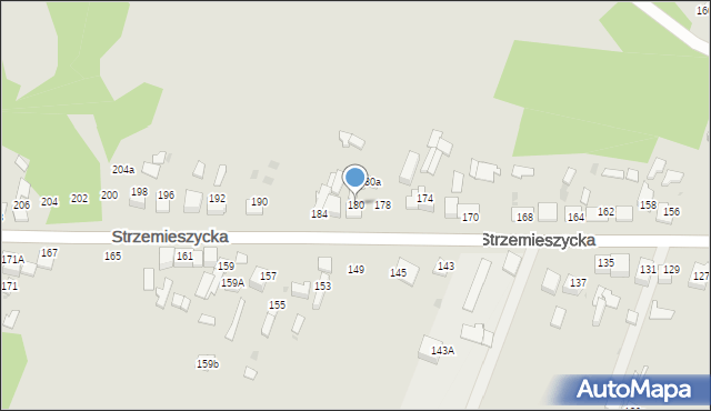 Dąbrowa Górnicza, Strzemieszycka, 180, mapa Dąbrowa Górnicza