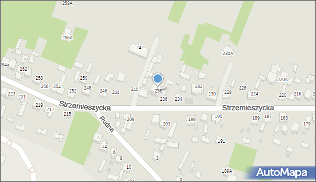 Dąbrowa Górnicza, Strzemieszycka, 238, mapa Dąbrowa Górnicza