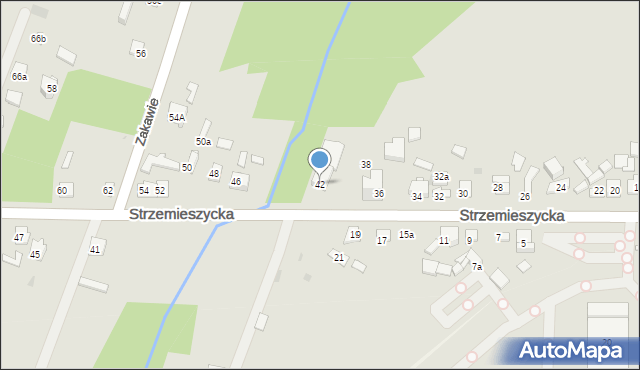 Dąbrowa Górnicza, Strzemieszycka, 42, mapa Dąbrowa Górnicza