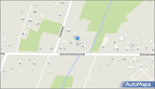 Dąbrowa Górnicza, Strzemieszycka, 48, mapa Dąbrowa Górnicza