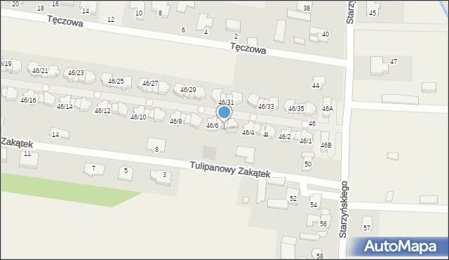 Dawidy Bankowe, Starzyńskiego, 48/6, mapa Dawidy Bankowe