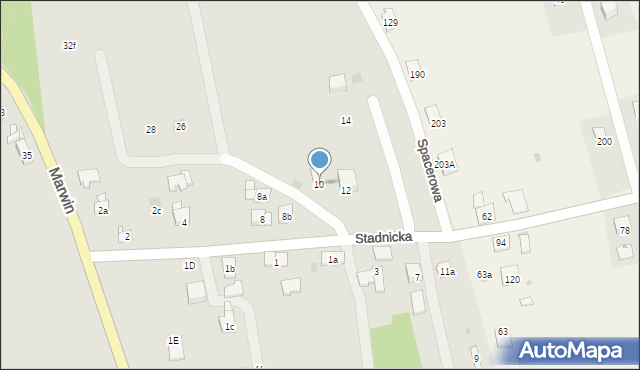 Dobczyce, Stadnicka, 10, mapa Dobczyce