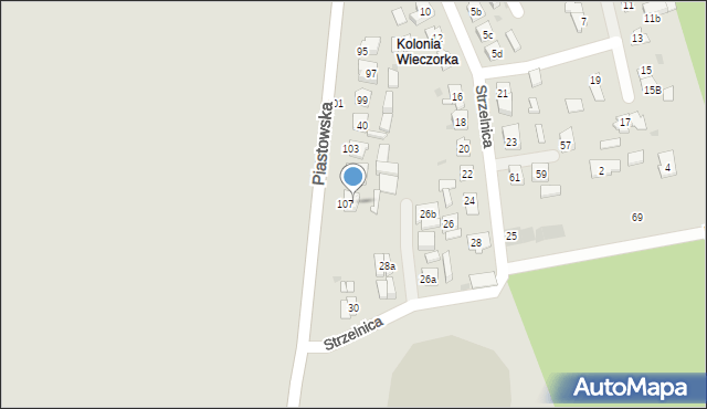 Dobrodzień, Strzelnica, 34, mapa Dobrodzień
