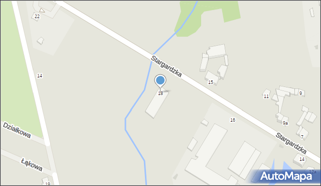 Dobrzany, Stargardzka, 18, mapa Dobrzany