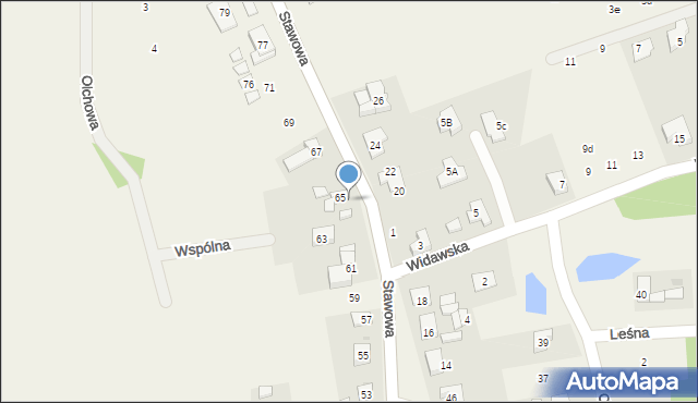 Dobrzykowice, Stawowa, 65a, mapa Dobrzykowice