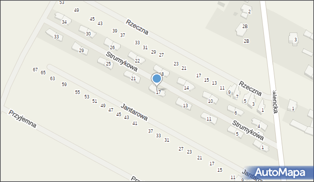 Falenty Duże, Strumykowa, 19, mapa Falenty Duże