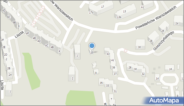 Gdańsk, Starodworska, 10, mapa Gdańska