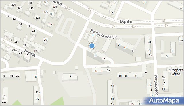 Gdynia, Steyera Włodzimierza Brunona, kadm., 1c, mapa Gdyni