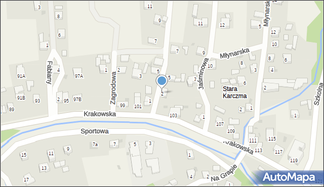 Gilowice, Stasińce, 2, mapa Gilowice