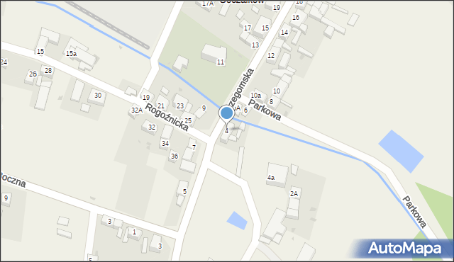 Goczałków, Strzegomska, 4, mapa Goczałków