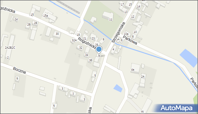 Goczałków, Strzegomska, 7, mapa Goczałków