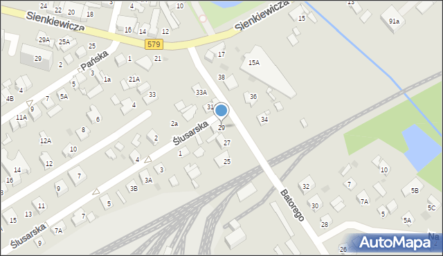 Grodzisk Mazowiecki, Stefana Batorego, 29, mapa Grodzisk Mazowiecki
