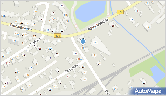 Grodzisk Mazowiecki, Stefana Batorego, 38, mapa Grodzisk Mazowiecki