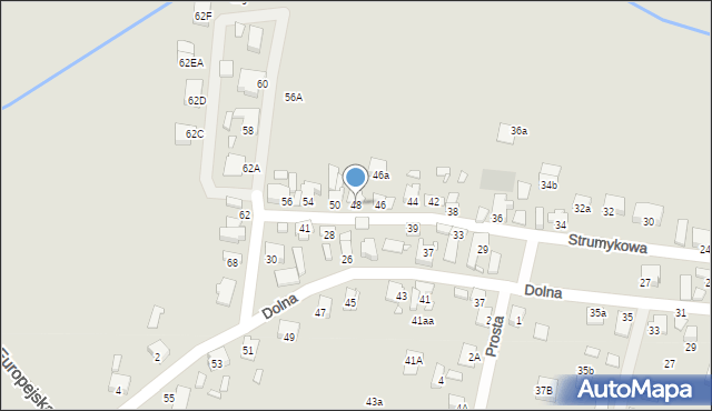 Grodzisk Wielkopolski, Strumykowa, 48, mapa Grodzisk Wielkopolski