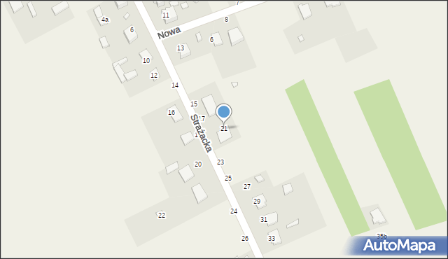 Grodzisko, Strażacka, 21, mapa Grodzisko