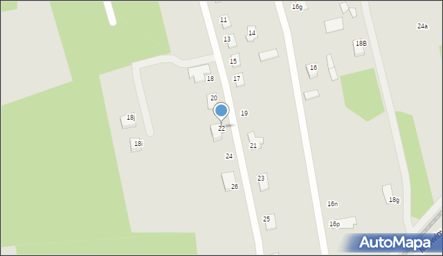 Grudziądz, Storczykowa, 22, mapa Grudziądza