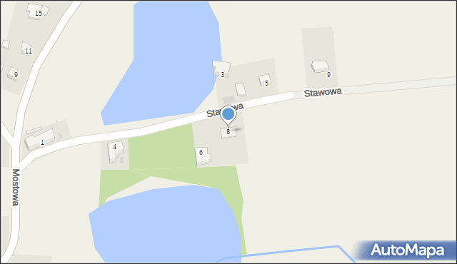 Imbramowice, Stawowa, 8, mapa Imbramowice