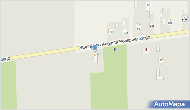 Jadów, Stanisława Augusta Poniatowskiego, 37, mapa Jadów