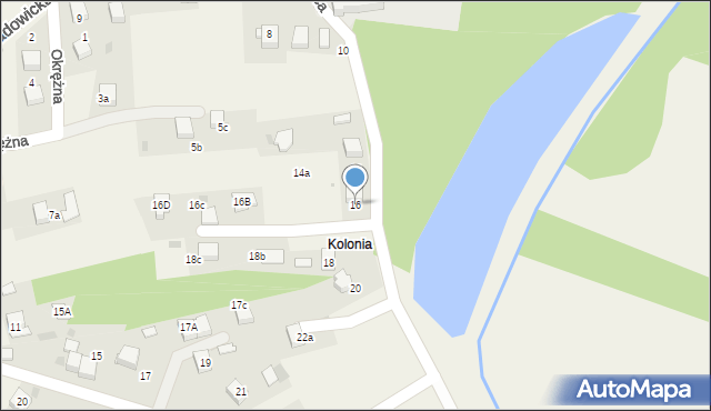 Jankowice, Staszica Stanisława, 16, mapa Jankowice