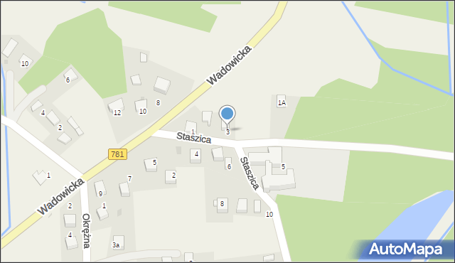 Jankowice, Staszica Stanisława, 3, mapa Jankowice