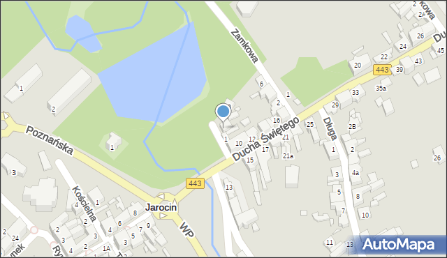 Jarocin, Stawna, 2, mapa Jarocin