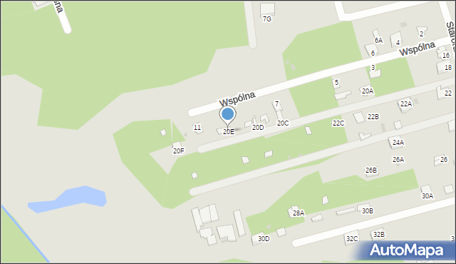 Jedlnia-Letnisko, Staroradomska, 20E, mapa Jedlnia-Letnisko