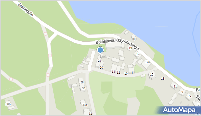 Kalisz Pomorski, Strzelecka, 26, mapa Kalisz Pomorski