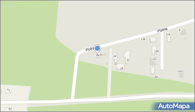 Kamień Krajeński, Strzelecka, 28, mapa Kamień Krajeński