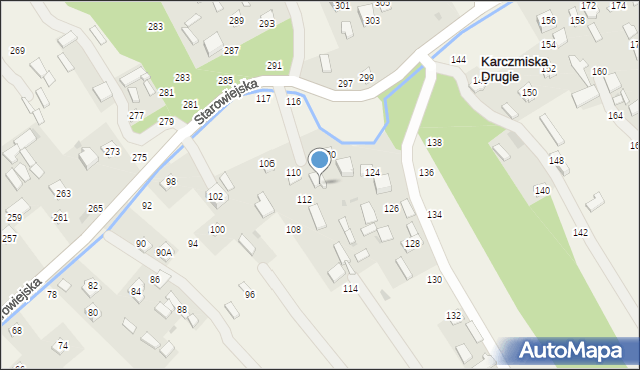 Karczmiska Drugie, Starowiejska, 118, mapa Karczmiska Drugie