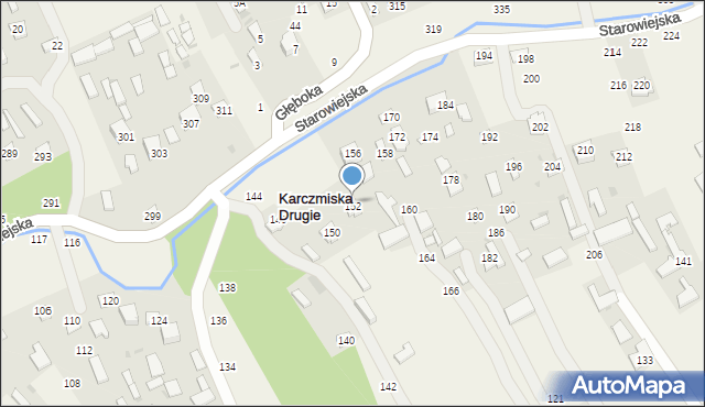 Karczmiska Drugie, Starowiejska, 152, mapa Karczmiska Drugie