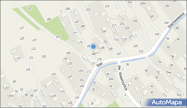 Karczmiska Drugie, Starowiejska, 181, mapa Karczmiska Drugie