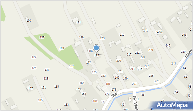 Karczmiska Drugie, Starowiejska, 185, mapa Karczmiska Drugie