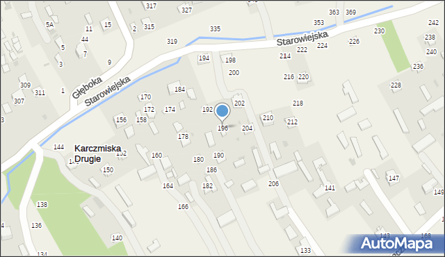 Karczmiska Drugie, Starowiejska, 196, mapa Karczmiska Drugie