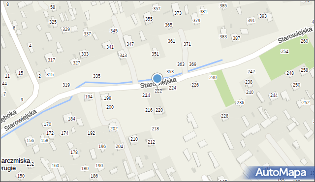 Karczmiska Drugie, Starowiejska, 222, mapa Karczmiska Drugie