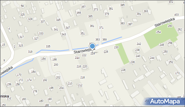 Karczmiska Drugie, Starowiejska, 224, mapa Karczmiska Drugie
